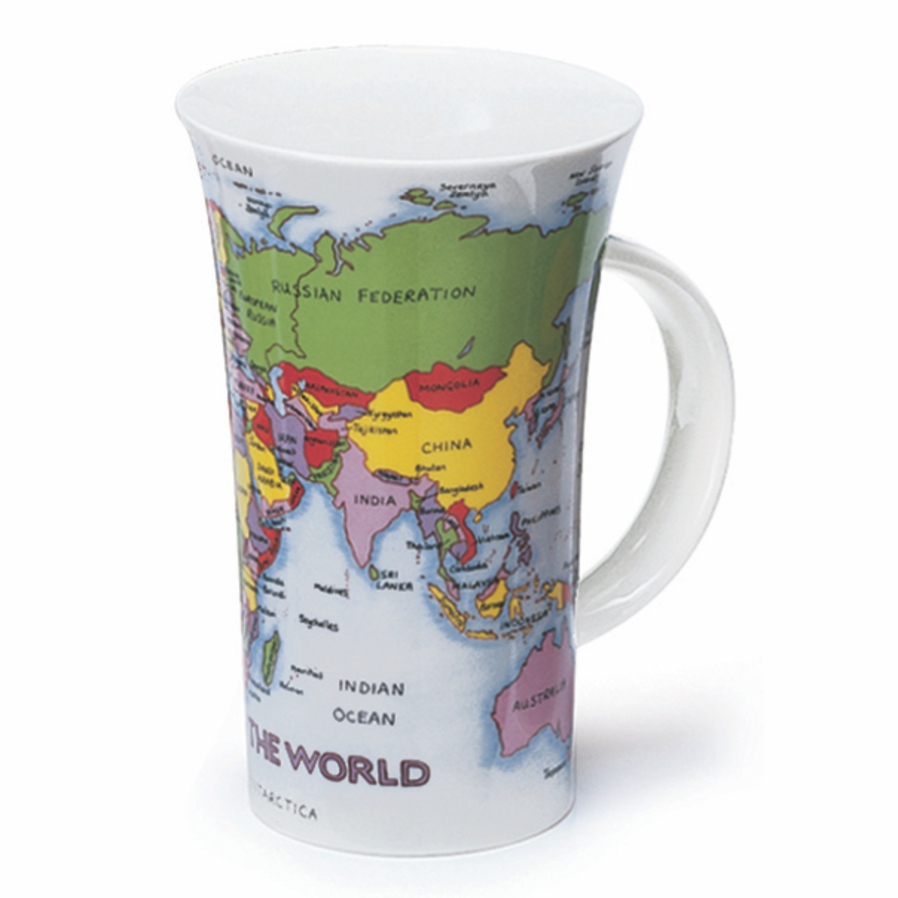 Dunoon Map of the World Mug image 0